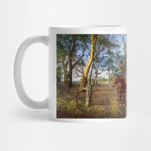 A Horse in the Adelaide Hills, South Australia Mug